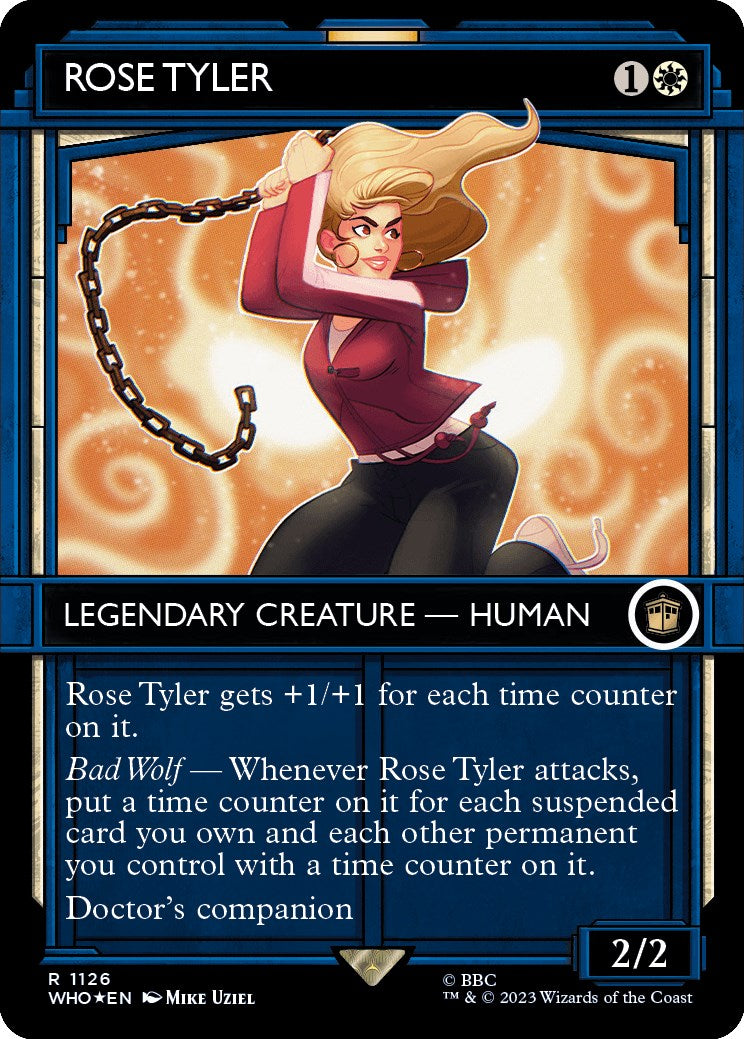 Rose Tyler (Showcase) (Surge Foil) [Doctor Who] | GnG Games