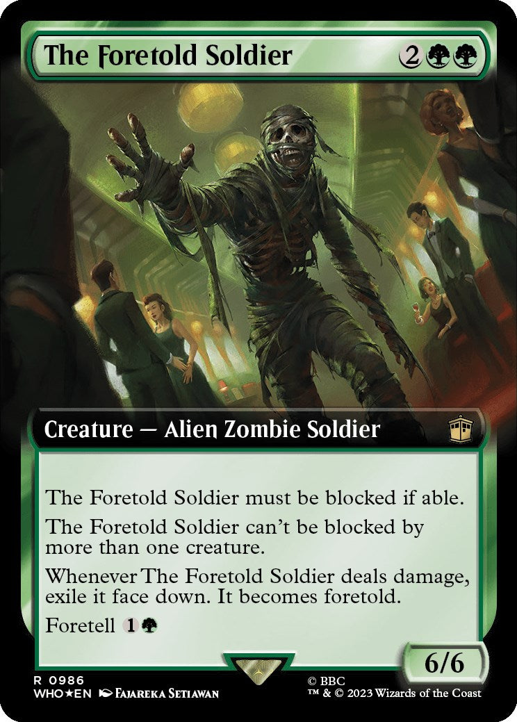 The Foretold Soldier (Extended Art) (Surge Foil) [Doctor Who] | GnG Games