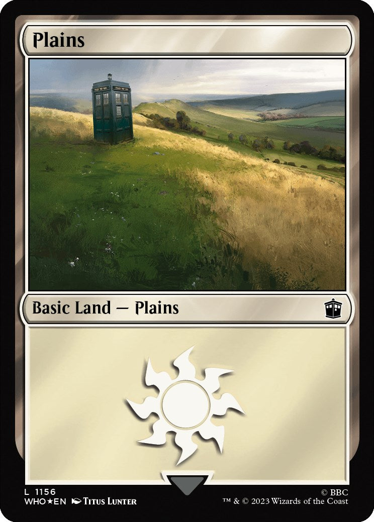 Plains (1156) (Surge Foil) [Doctor Who] | GnG Games