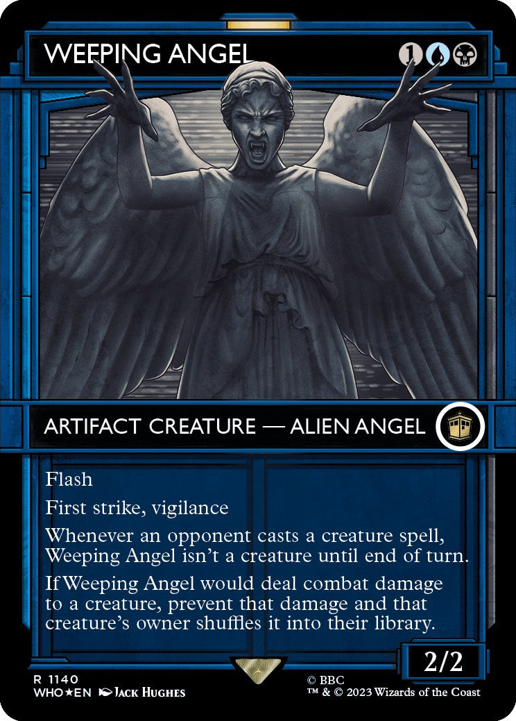 Weeping Angel (Showcase) (Surge Foil) [Doctor Who] | GnG Games