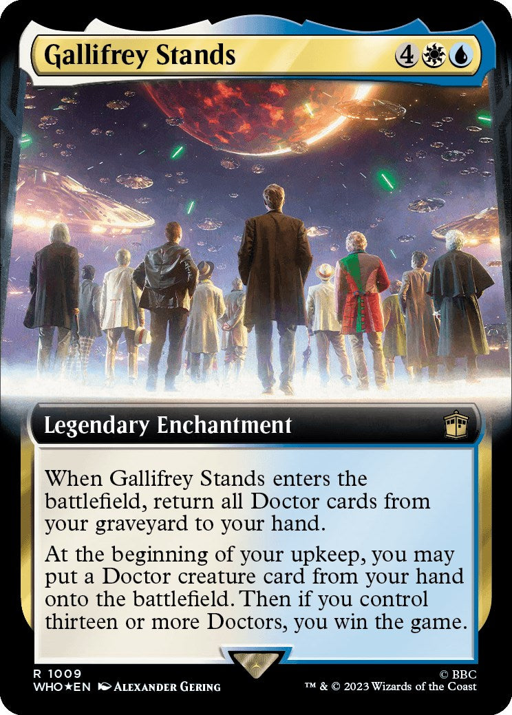 Gallifrey Stands (Extended Art) (Surge Foil) [Doctor Who] | GnG Games