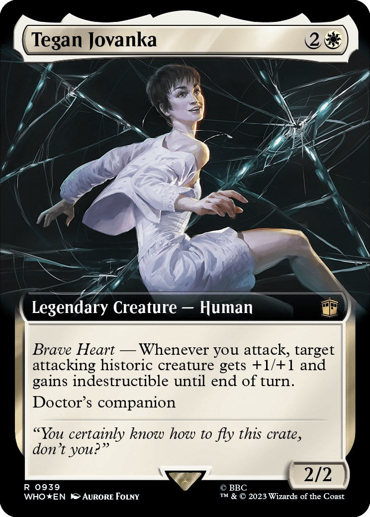 Tegan Jovanka (Extended Art) (Surge Foil) [Doctor Who] | GnG Games