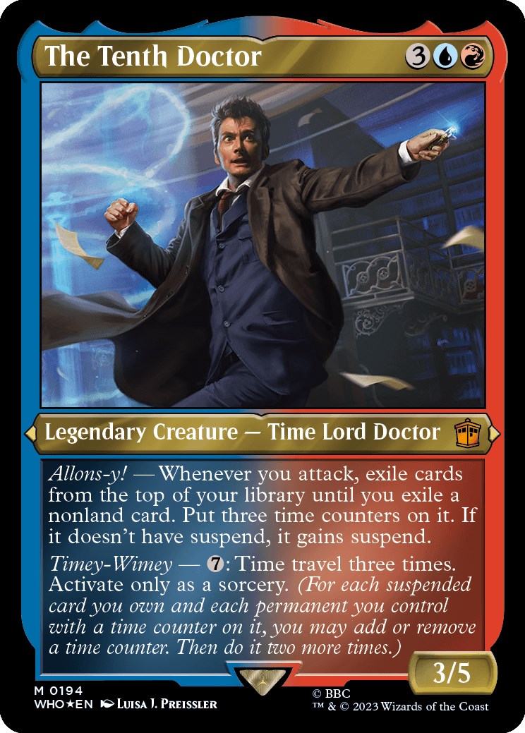 The Tenth Doctor (Display Commander) [Doctor Who] | GnG Games