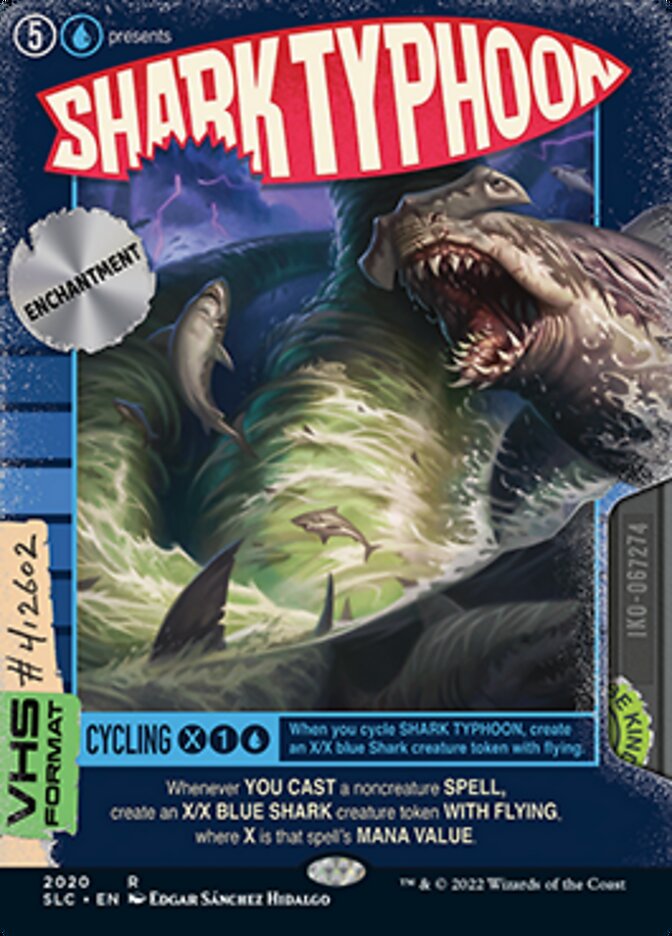 Shark Typhoon (Borderless Alternate Art) [Secret Lair Countdown Kit] | GnG Games