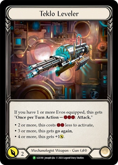 Teklo Leveler [LGS190] (Promo)  Cold Foil | GnG Games