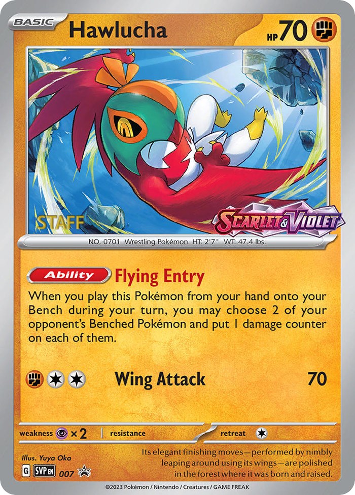 Hawlucha (007) [Staff] [Scarlet & Violet 151] | GnG Games