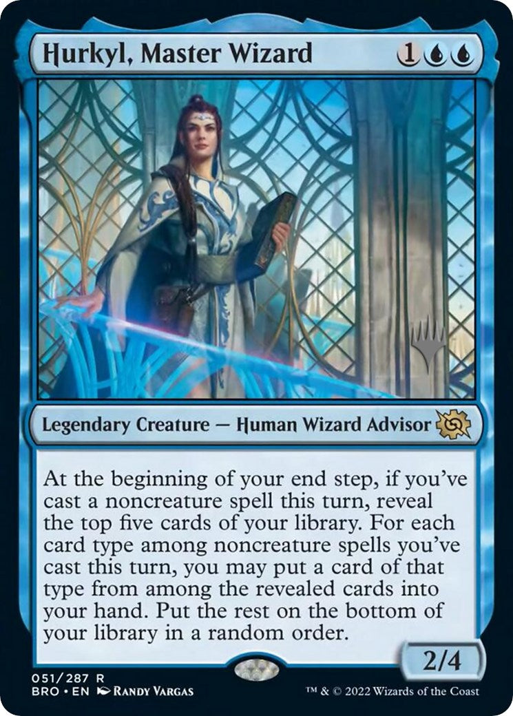 Hurkyl, Master Wizard (Promo Pack) [The Brothers' War Promos] | GnG Games