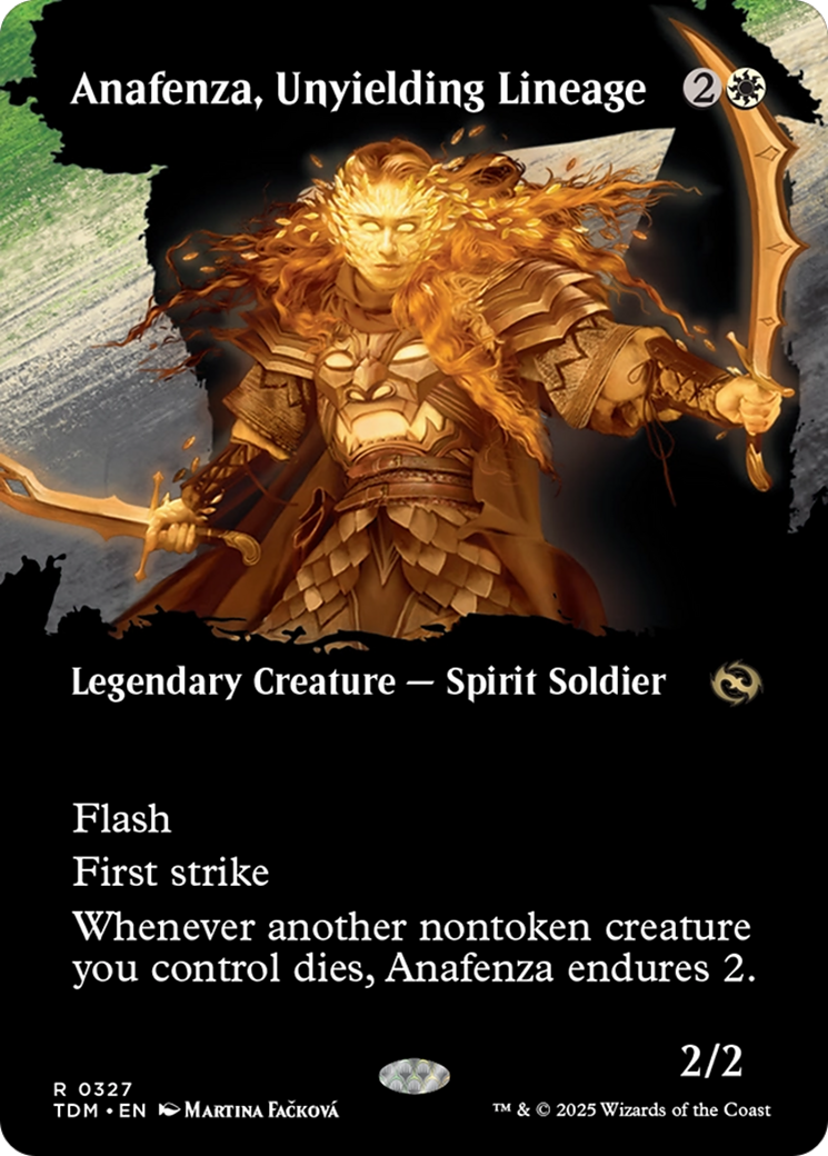 Anafenza, Unyielding Lineage (Borderless) [Tarkir: Dragonstorm] | GnG Games