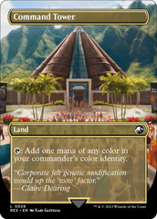 Command Tower // Command Tower (Borderless) [Jurassic World Collection] | GnG Games