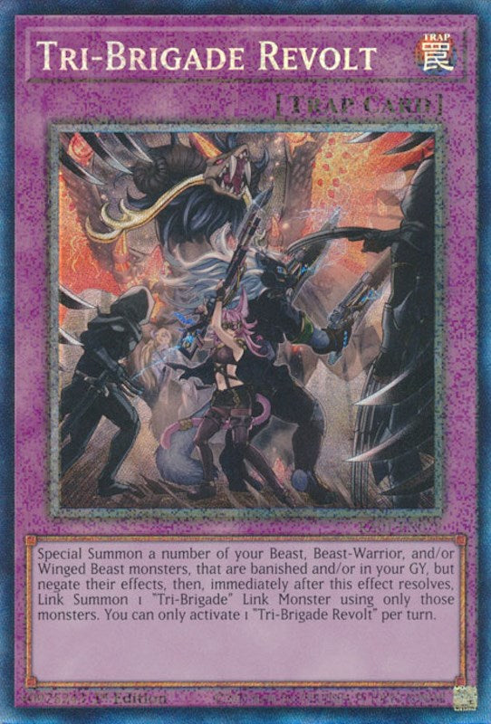 Tri-Brigade Revolt [RA01-EN079] Prismatic Collector's Rare | GnG Games