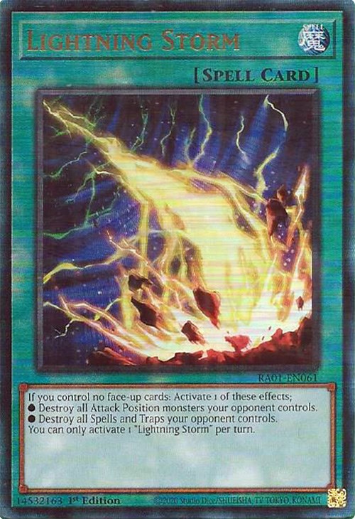 Lightning Storm [RA01-EN061] Prismatic Ultimate Rare | GnG Games
