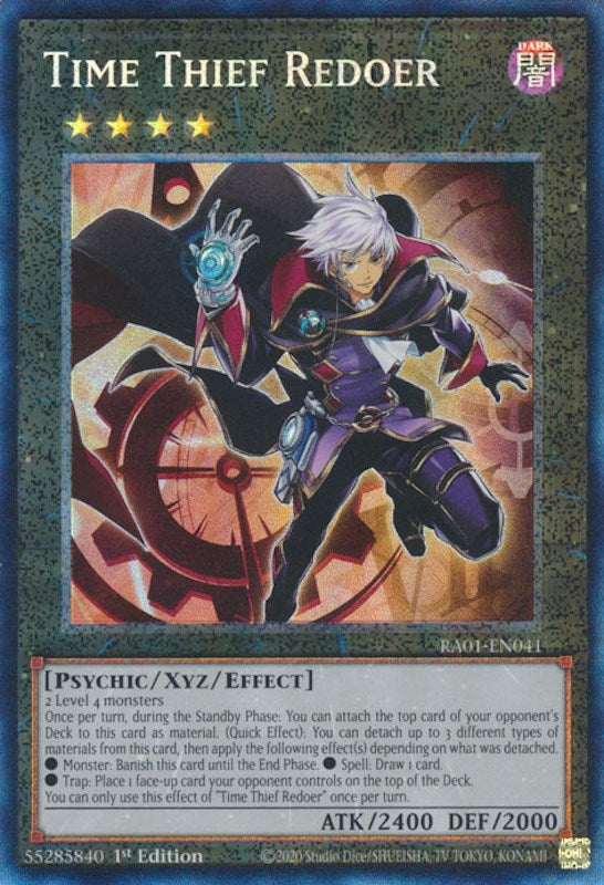 Time Thief Redoer [RA01-EN041] Prismatic Collector's Rare | GnG Games