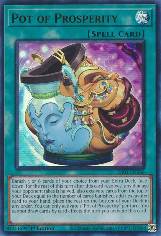 Pot of Prosperity [RA01-EN066] Ultra Rare | GnG Games