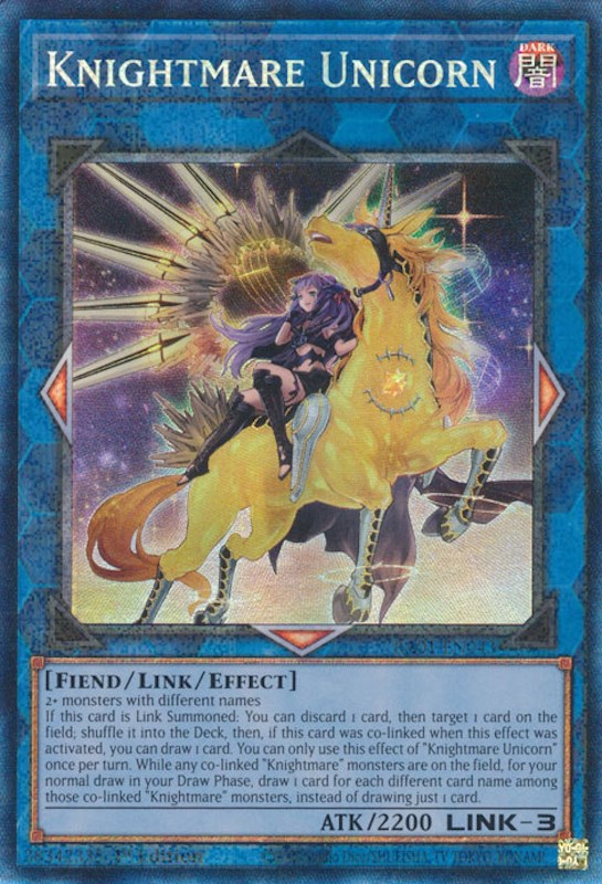 Knightmare Unicorn (Alternate Art) [RA01-EN043] Prismatic Collector's Rare | GnG Games