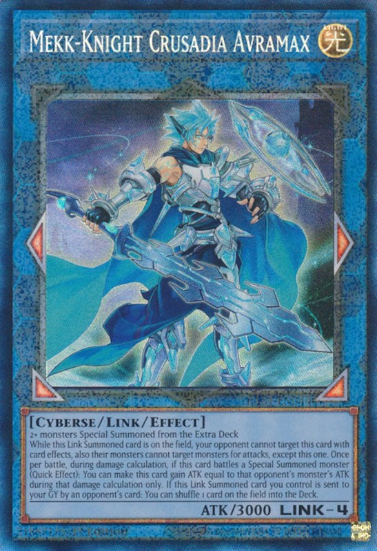 Mekk-Knight Crusadia Avramax [RA01-EN044] Prismatic Collector's Rare | GnG Games