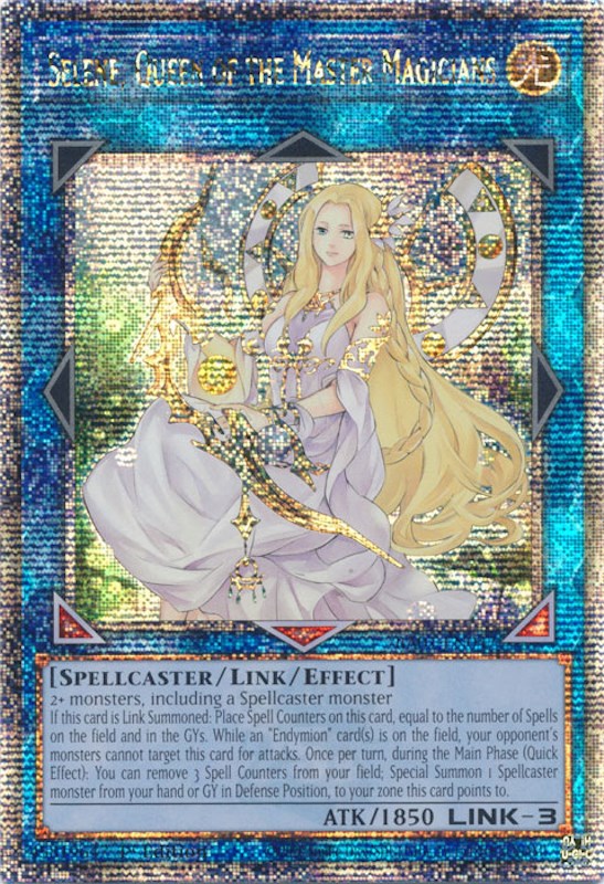 Selene, Queen of the Master Magicians [RA01-EN047] Quarter Century Secret Rare | GnG Games