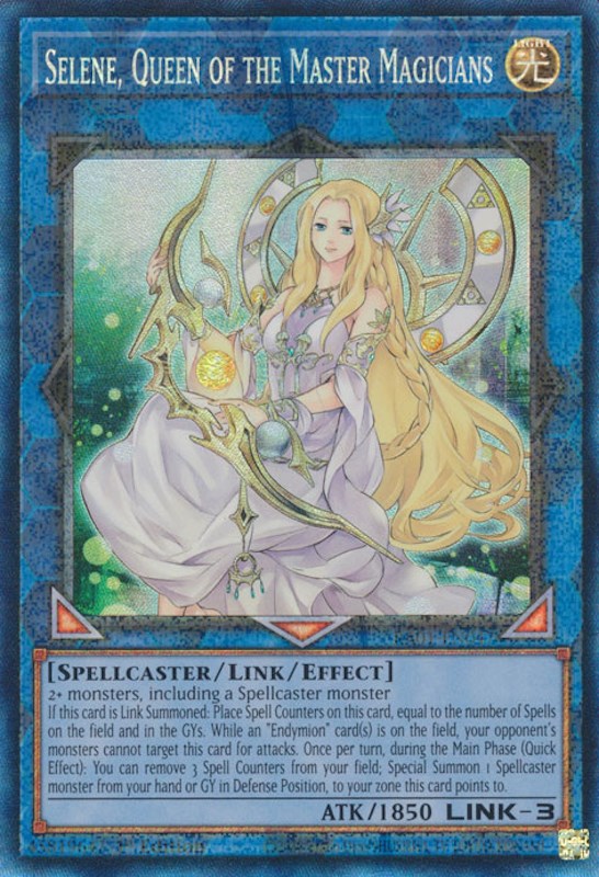 Selene, Queen of the Master Magicians [RA01-EN047] Prismatic Collector's Rare | GnG Games