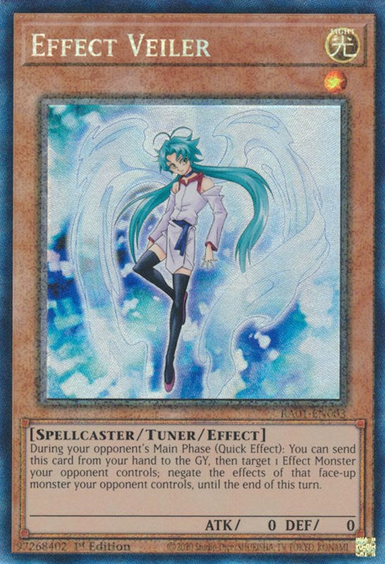 Effect Veiler [RA01-EN003] Prismatic Collector's Rare | GnG Games