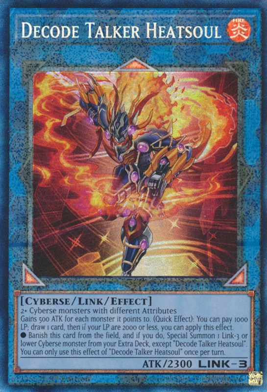 Decode Talker Heatsoul [RA01-EN048] Prismatic Collector's Rare | GnG Games