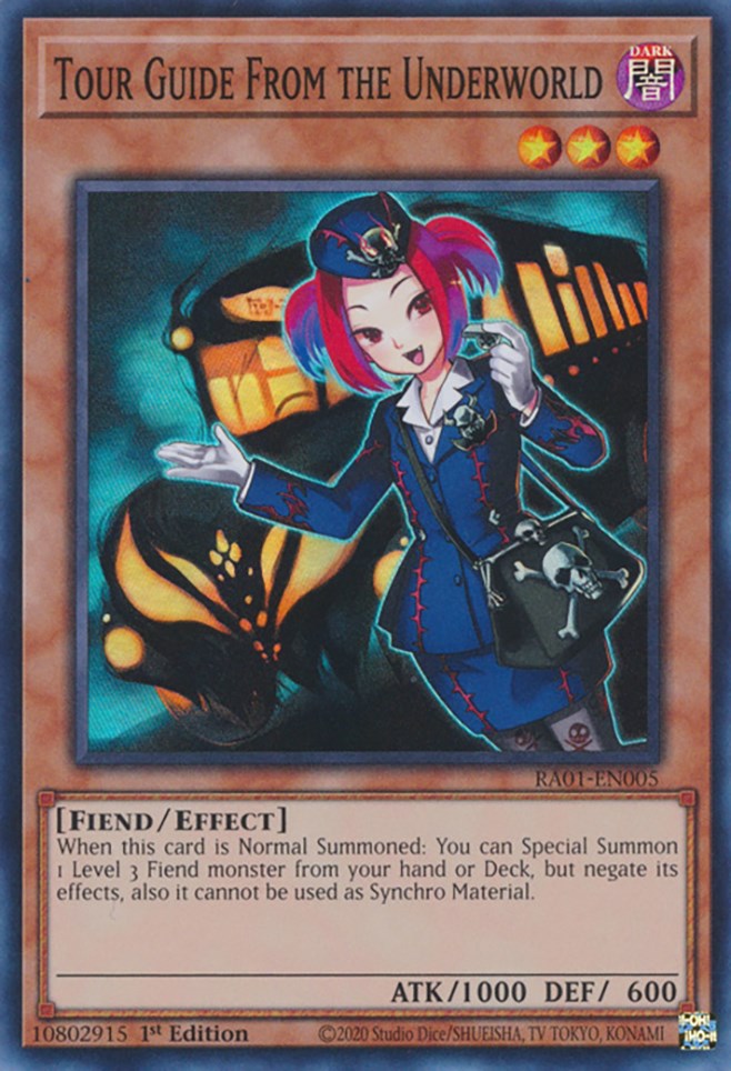 Tour Guide From the Underworld [RA01-EN005] Super Rare | GnG Games