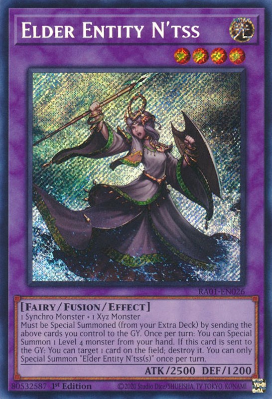 Elder Entity N'tss [RA01-EN026] Secret Rare | GnG Games