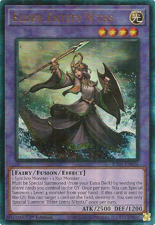 Elder Entity N'tss [RA01-EN026] Prismatic Ultimate Rare | GnG Games