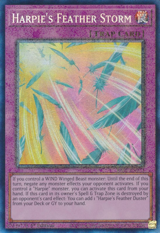 Harpie's Feather Storm [RA01-EN073] Prismatic Collector's Rare | GnG Games