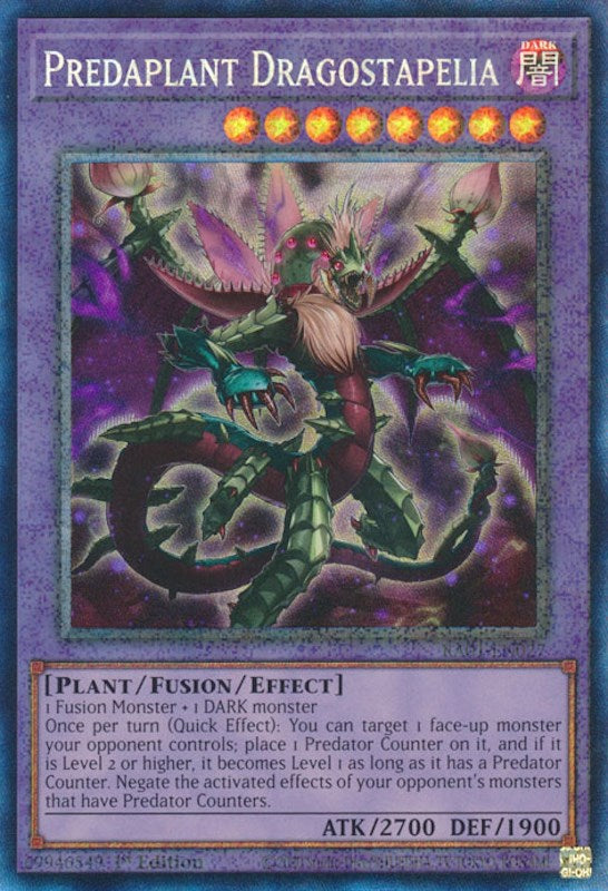 Predaplant Dragostapelia [RA01-EN027] Prismatic Collector's Rare | GnG Games