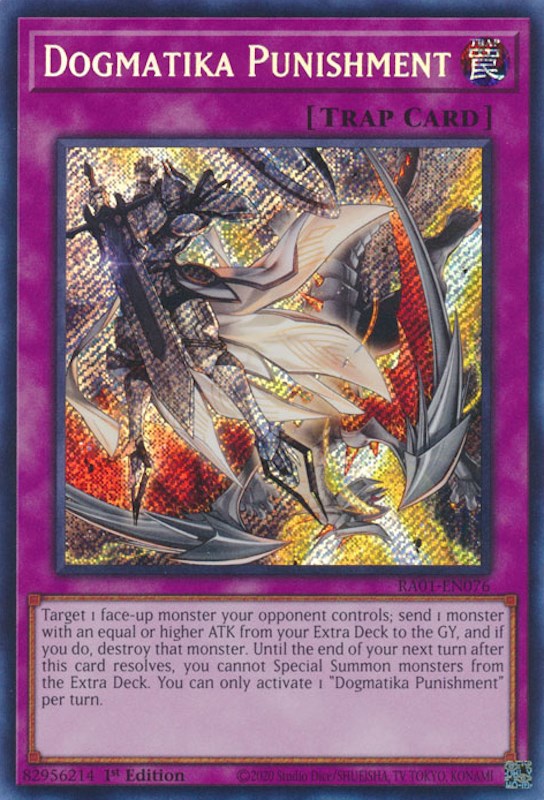 Dogmatika Punishment [RA01-EN076] Secret Rare | GnG Games