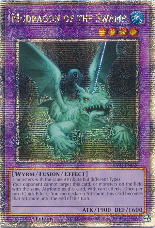 Mudragon of the Swamp [RA01-EN028] Quarter Century Secret Rare | GnG Games