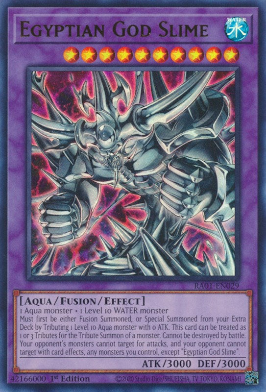 Egyptian God Slime [RA01-EN029] Ultra Rare | GnG Games