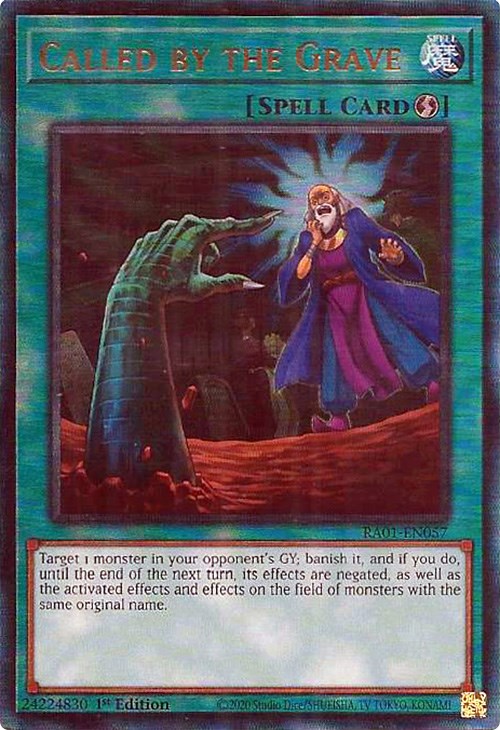 Called by the Grave [RA01-EN057] Prismatic Ultimate Rare | GnG Games