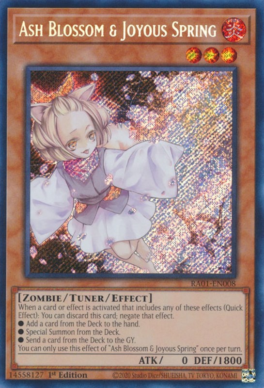 Ash Blossom & Joyous Spring [RA01-EN008] Secret Rare | GnG Games