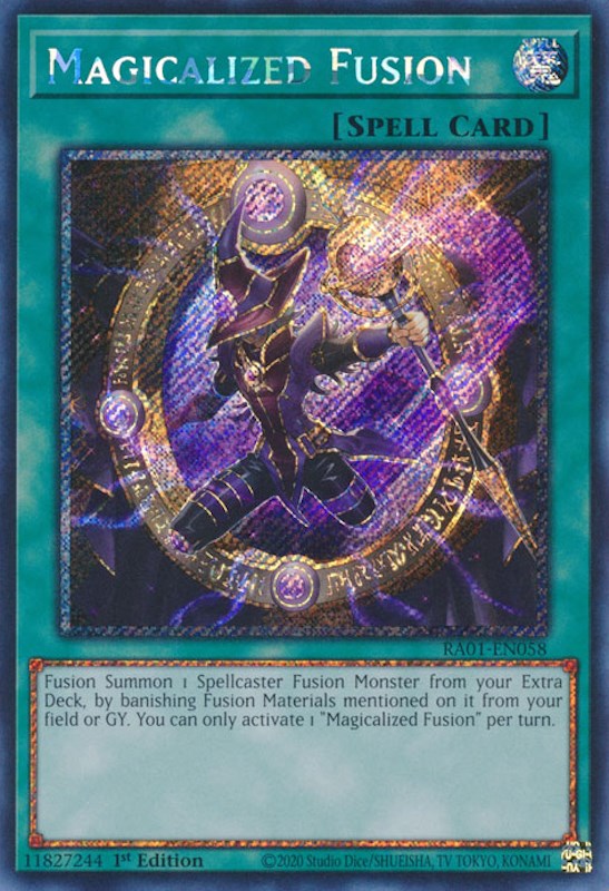 Magicalized Fusion [RA01-EN058] Platinum Secret Rare | GnG Games