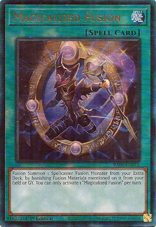 Magicalized Fusion [RA01-EN058] Prismatic Ultimate Rare | GnG Games