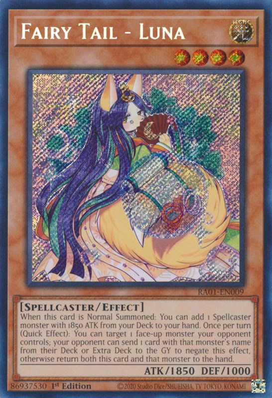 Fairy Tail - Luna [RA01-EN009] Secret Rare | GnG Games