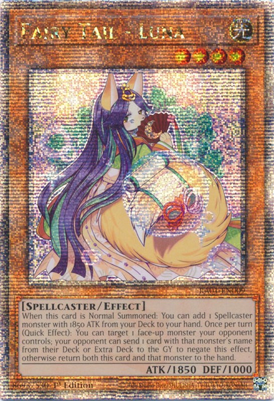 Fairy Tail - Luna [RA01-EN009] Quarter Century Secret Rare | GnG Games