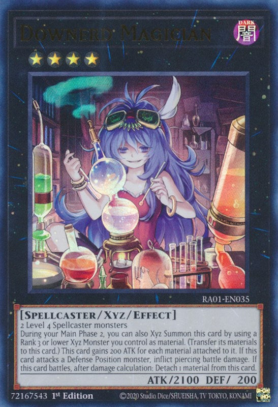 Downerd Magician [RA01-EN035] Ultra Rare | GnG Games