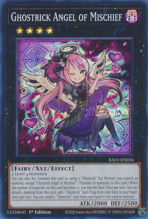 Ghostrick Angel of Mischief [RA01-EN036] Super Rare | GnG Games