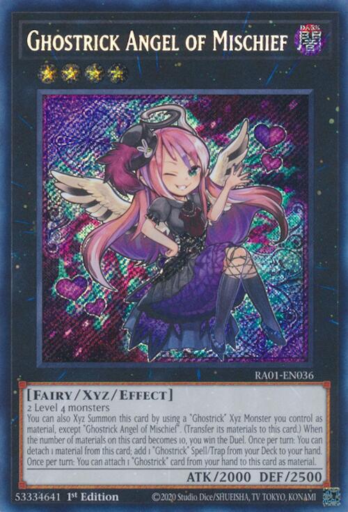 Ghostrick Angel of Mischief [RA01-EN036] Secret Rare | GnG Games