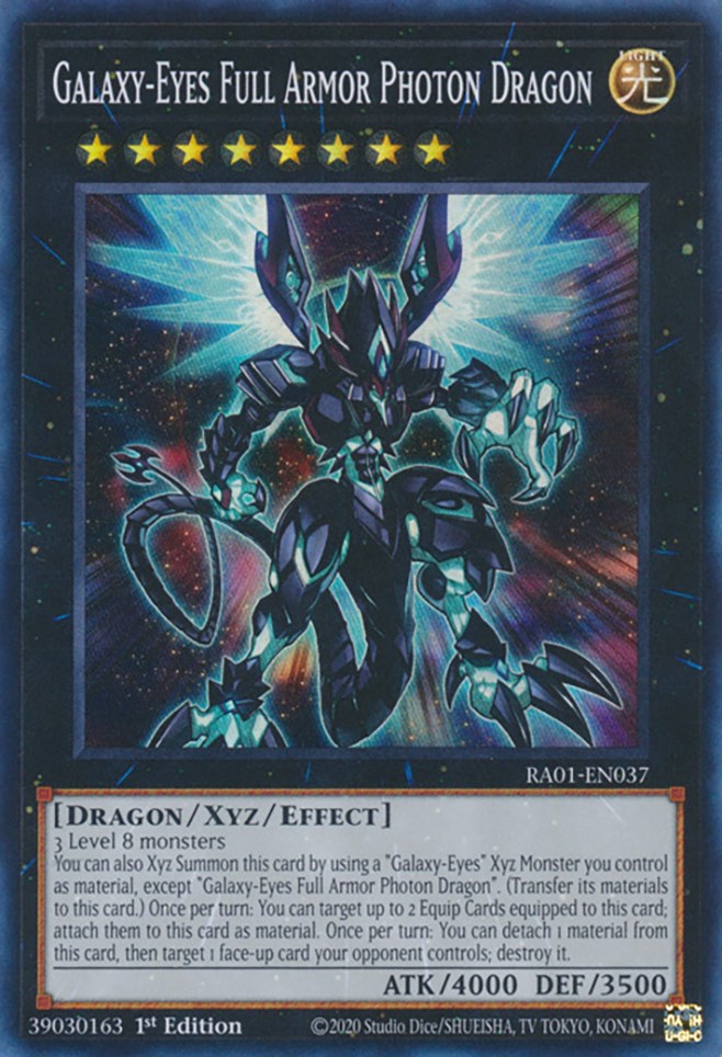 Galaxy-Eyes Full Armor Photon Dragon [RA01-EN037] Super Rare | GnG Games