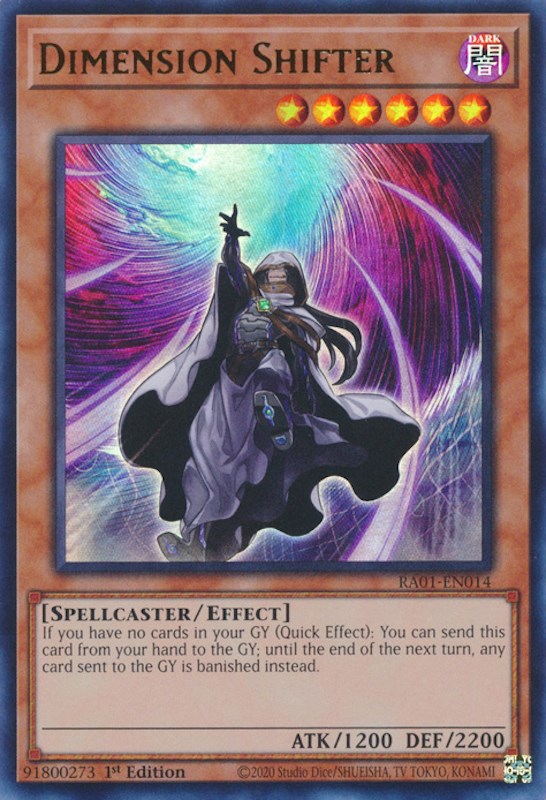 Dimension Shifter [RA01-EN014] Ultra Rare | GnG Games