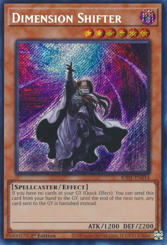 Dimension Shifter [RA01-EN014] Secret Rare | GnG Games