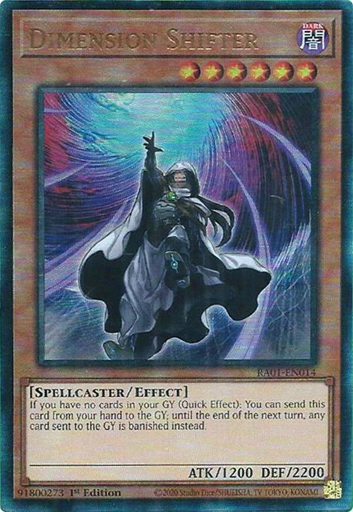 Dimension Shifter [RA01-EN014] Prismatic Ultimate Rare | GnG Games