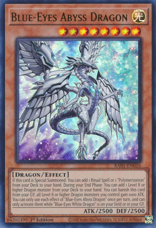 Blue-Eyes Abyss Dragon [RA01-EN016] Ultra Rare | GnG Games