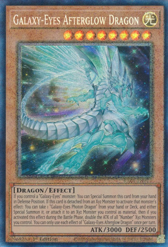 Galaxy-Eyes Afterglow Dragon [RA01-EN017] Prismatic Collector's Rare | GnG Games