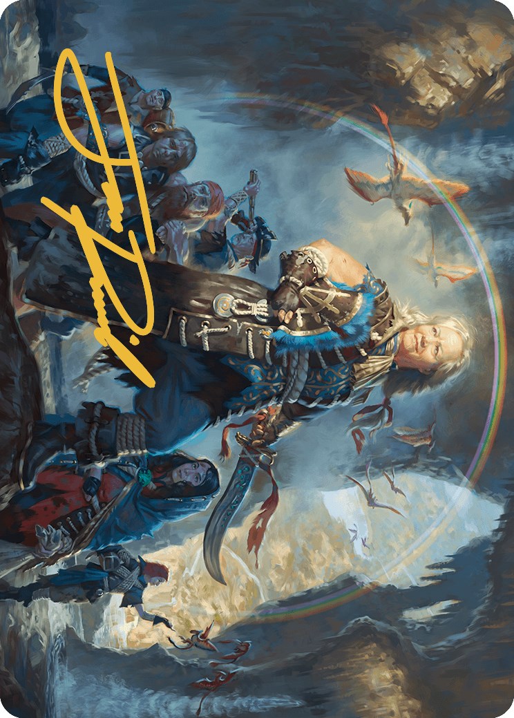 Admiral Brass, Unsinkable Art Card (Gold-Stamped Signature) [The Lost Caverns of Ixalan Art Series] | GnG Games