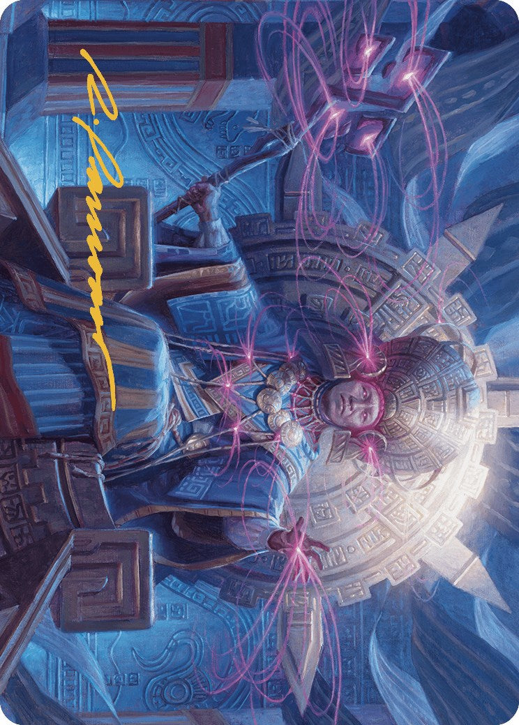 Akal Pakal, First Among Equals Art Card (8/81) (Gold-Stamped Signature) [The Lost Caverns of Ixalan Art Series] | GnG Games