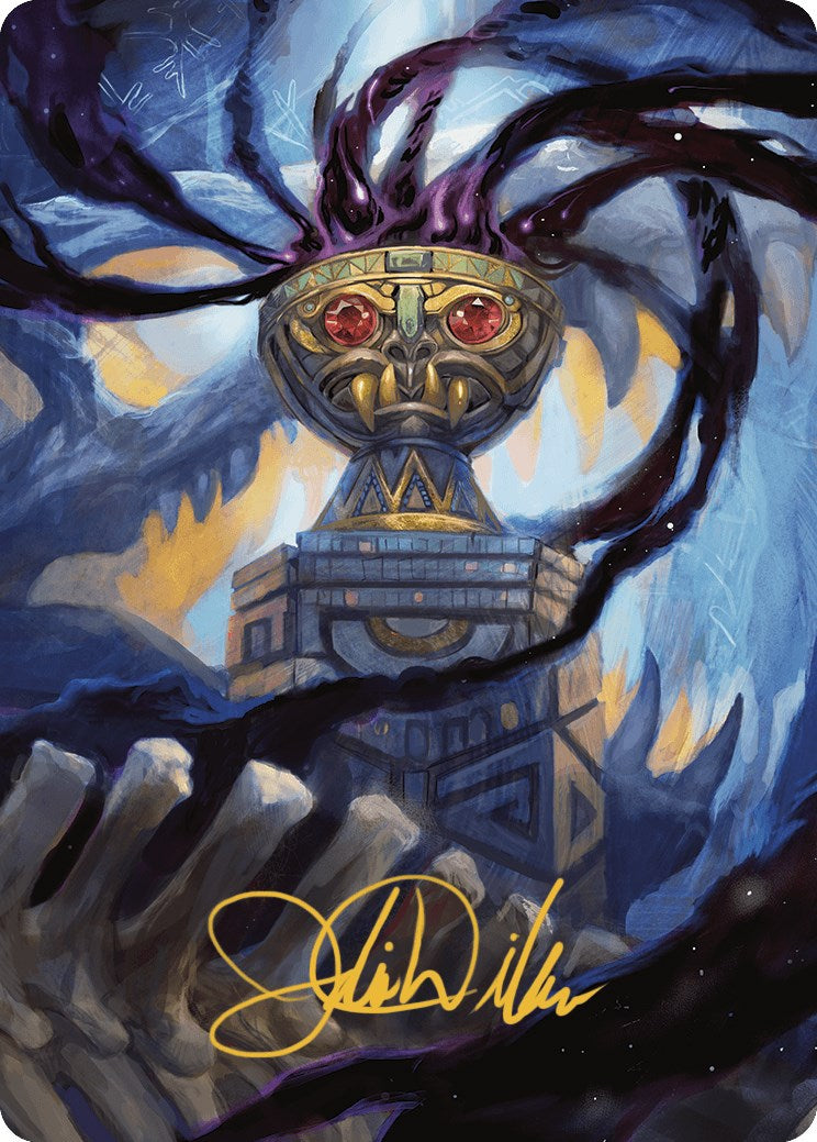 Chalice of the Void Art Card (Gold-Stamped Signature) [The Lost Caverns of Ixalan Art Series] | GnG Games