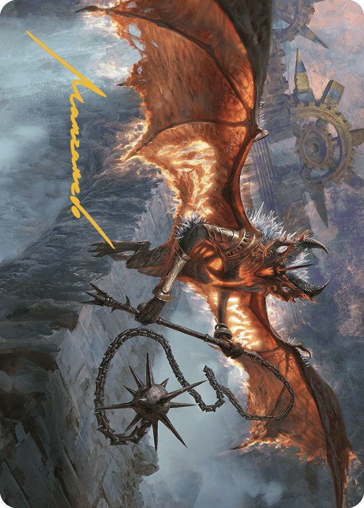 Bloodletter of Aclazotz Art Card (15/81) (Gold-Stamped Signature) [The Lost Caverns of Ixalan Art Series] | GnG Games